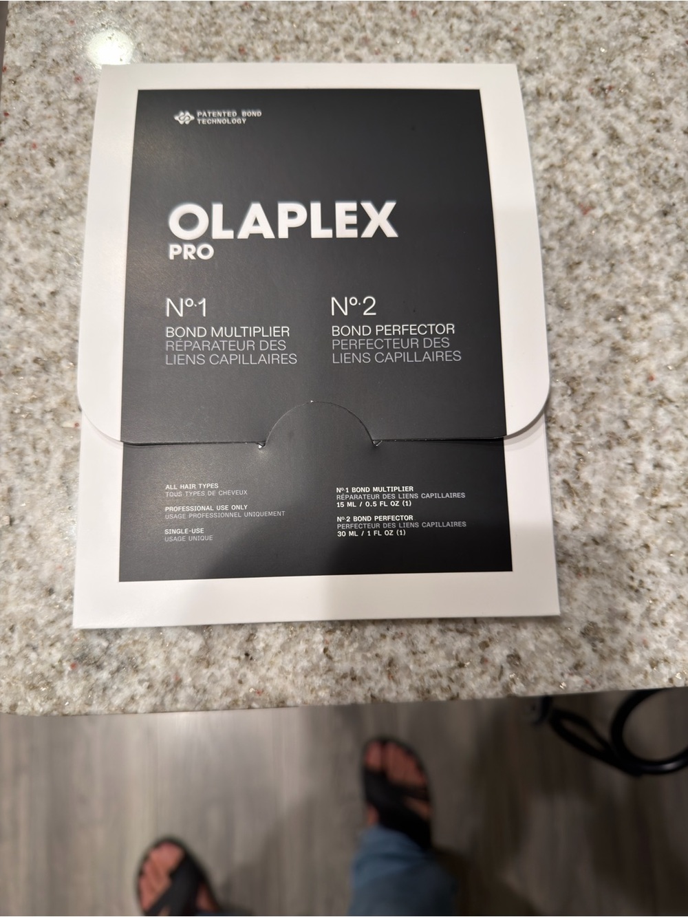 OLAPLEX Pro Bond Multiplier & Perfector Pack - Black and White